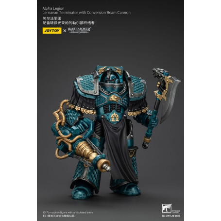 Joytoy - Warhammer - Alpha Legion - Lernaean Terminator with Conversion Beam Cannon - The Horus Heresy