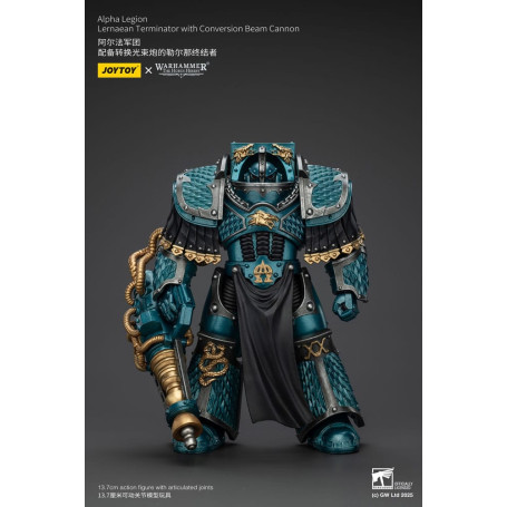 Joytoy - Warhammer - Alpha Legion - Lernaean Terminator with Conversion Beam Cannon - The Horus Heresy