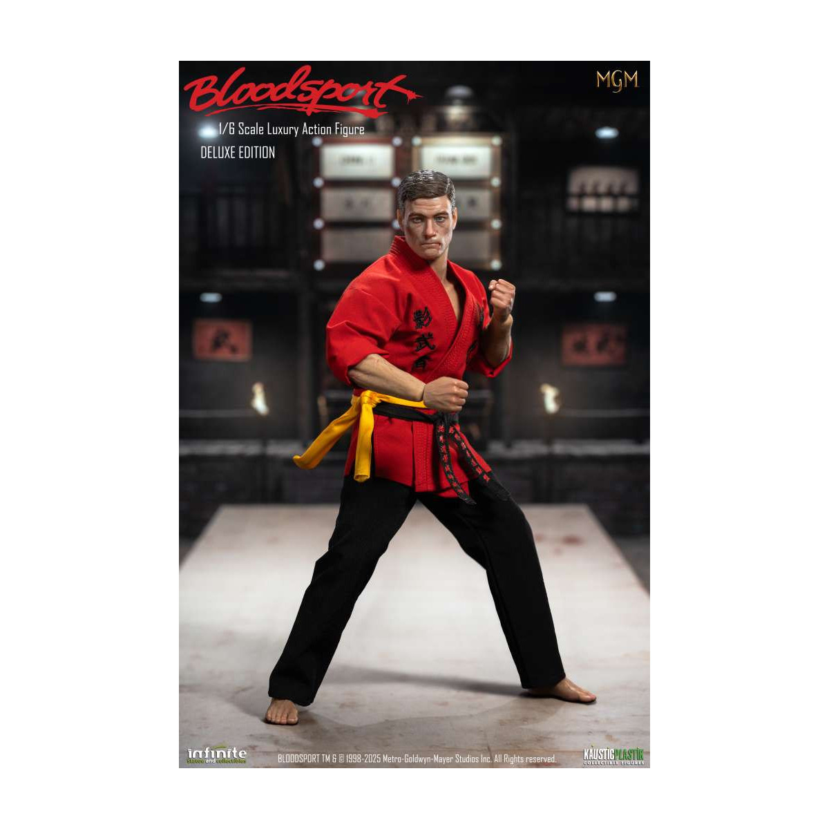 Infinite Statue X Kaustic Plastik - Frank Dux Deluxe 1/6 -Bloodsport