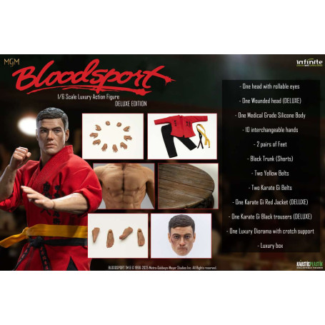 Infinite Statue X Kaustic Plastik - Frank Dux Deluxe 1/6 -Bloodsport