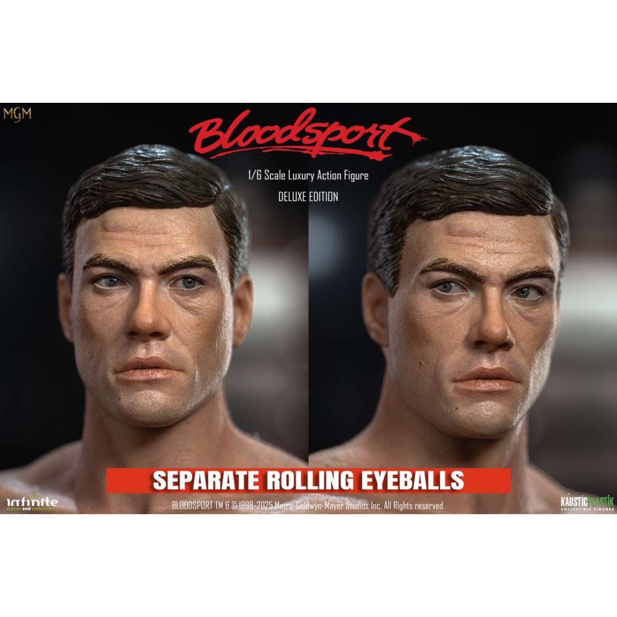 Infinite Statue X Kaustic Plastik - Frank Dux Deluxe 1/6 -Bloodsport