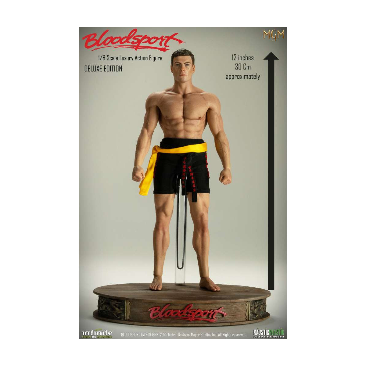 Infinite Statue X Kaustic Plastik - Frank Dux Deluxe 1/6 -Bloodsport