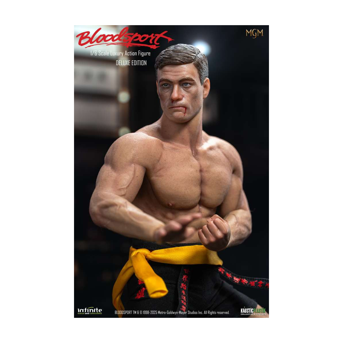 Infinite Statue X Kaustic Plastik - Frank Dux Deluxe 1/6 -Bloodsport