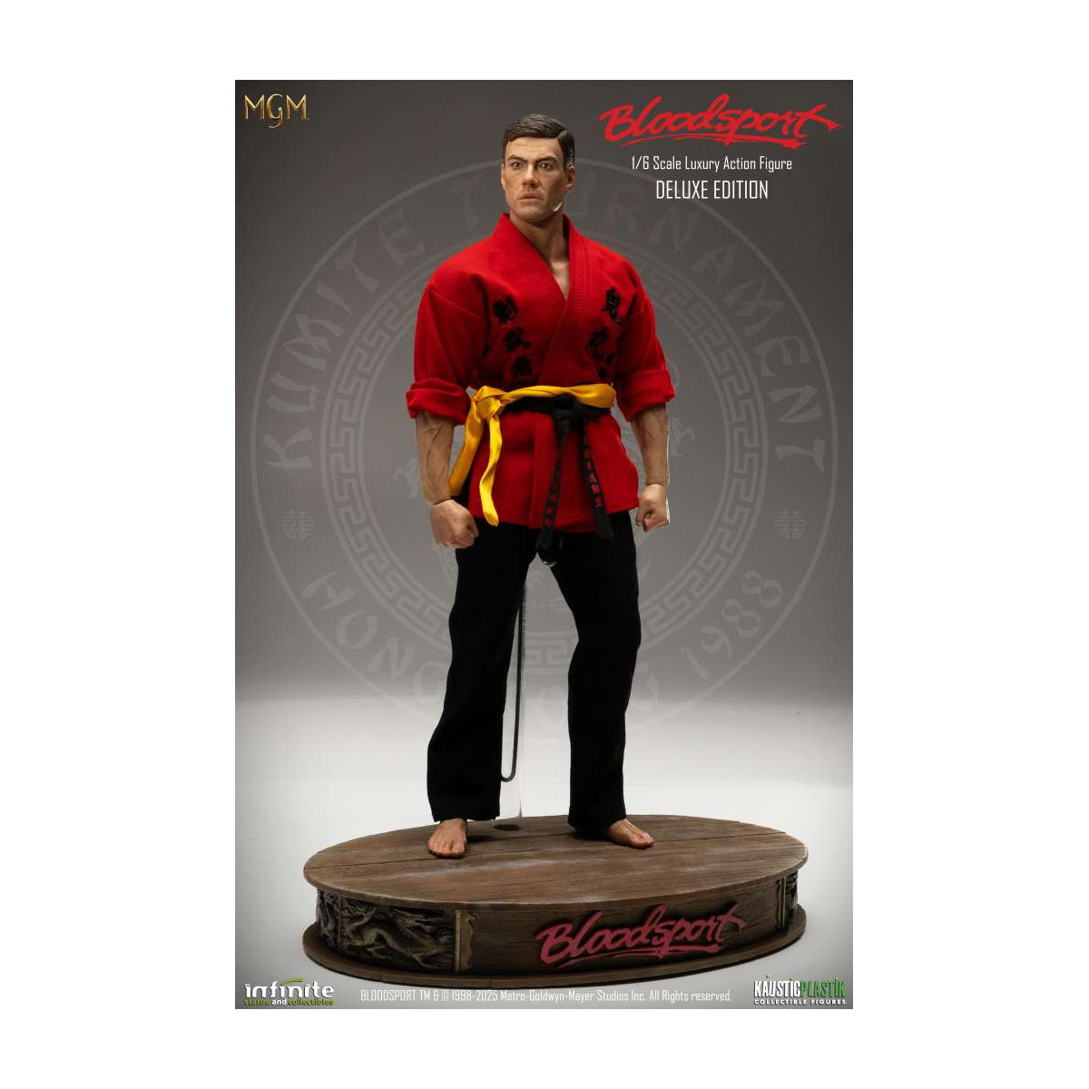 Infinite Statue X Kaustic Plastik - Frank Dux Deluxe 1/6 -Bloodsport