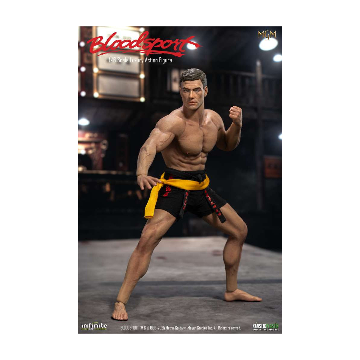 Infinite Statue X Kaustic Plastik - Frank Dux Standard Edition 1/6 -Bloodsport