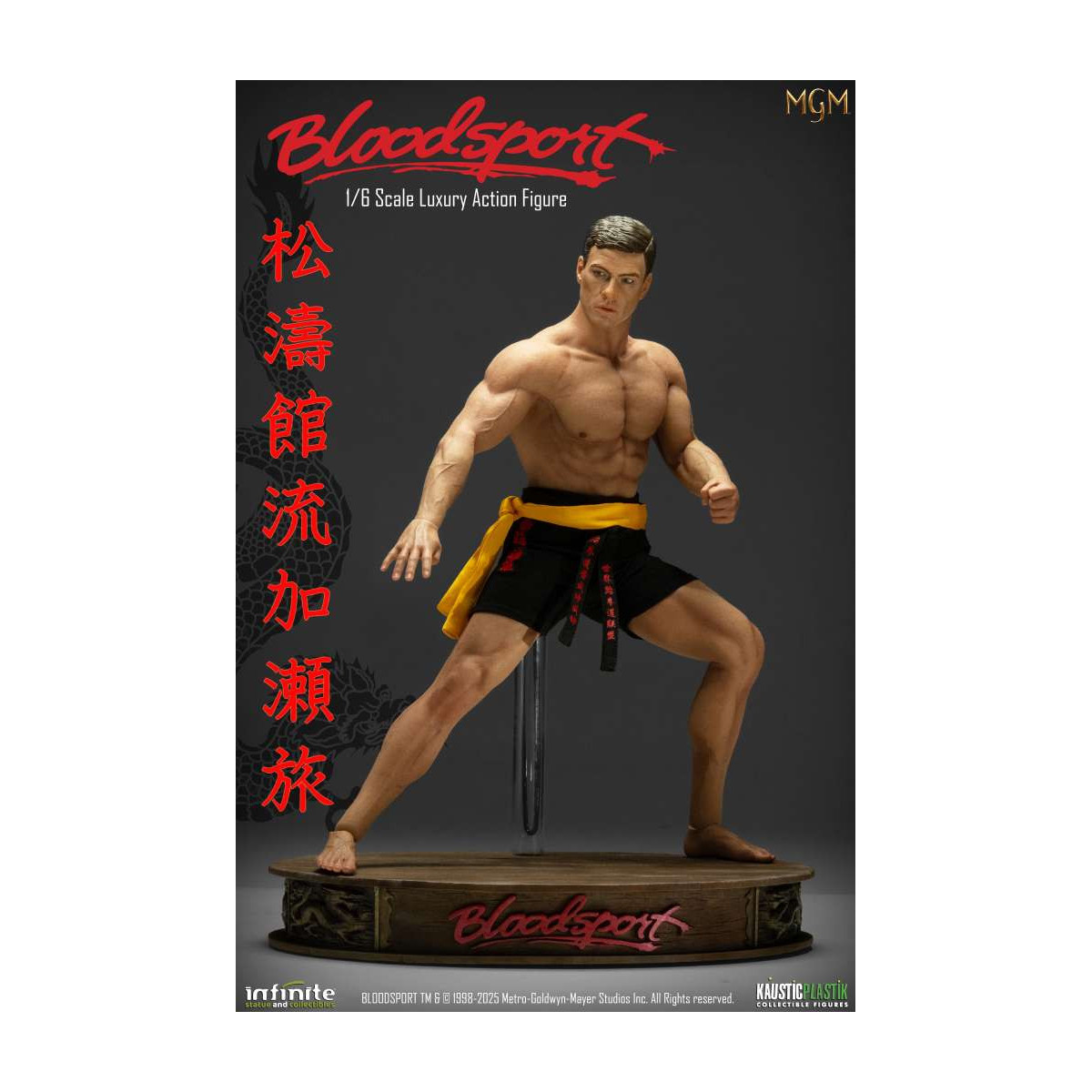 Infinite Statue X Kaustic Plastik - Frank Dux Standard Edition 1/6 -Bloodsport