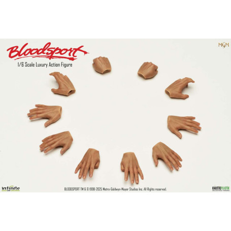 Infinite Statue X Kaustic Plastik - Frank Dux Standard Edition 1/6 -Bloodsport