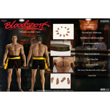 Infinite Statue X Kaustic Plastik - Frank Dux Standard Edition 1/6 -Bloodsport
