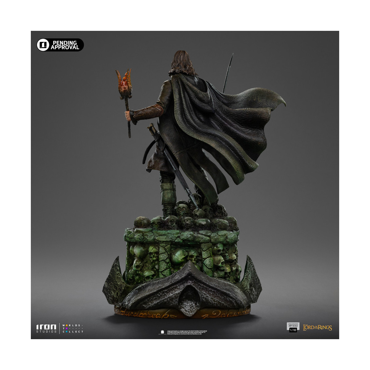 Iron Studios - Aragorn Unleashed - Der Herr der Ringe - LOTR Unleashed Art Scale 1/10