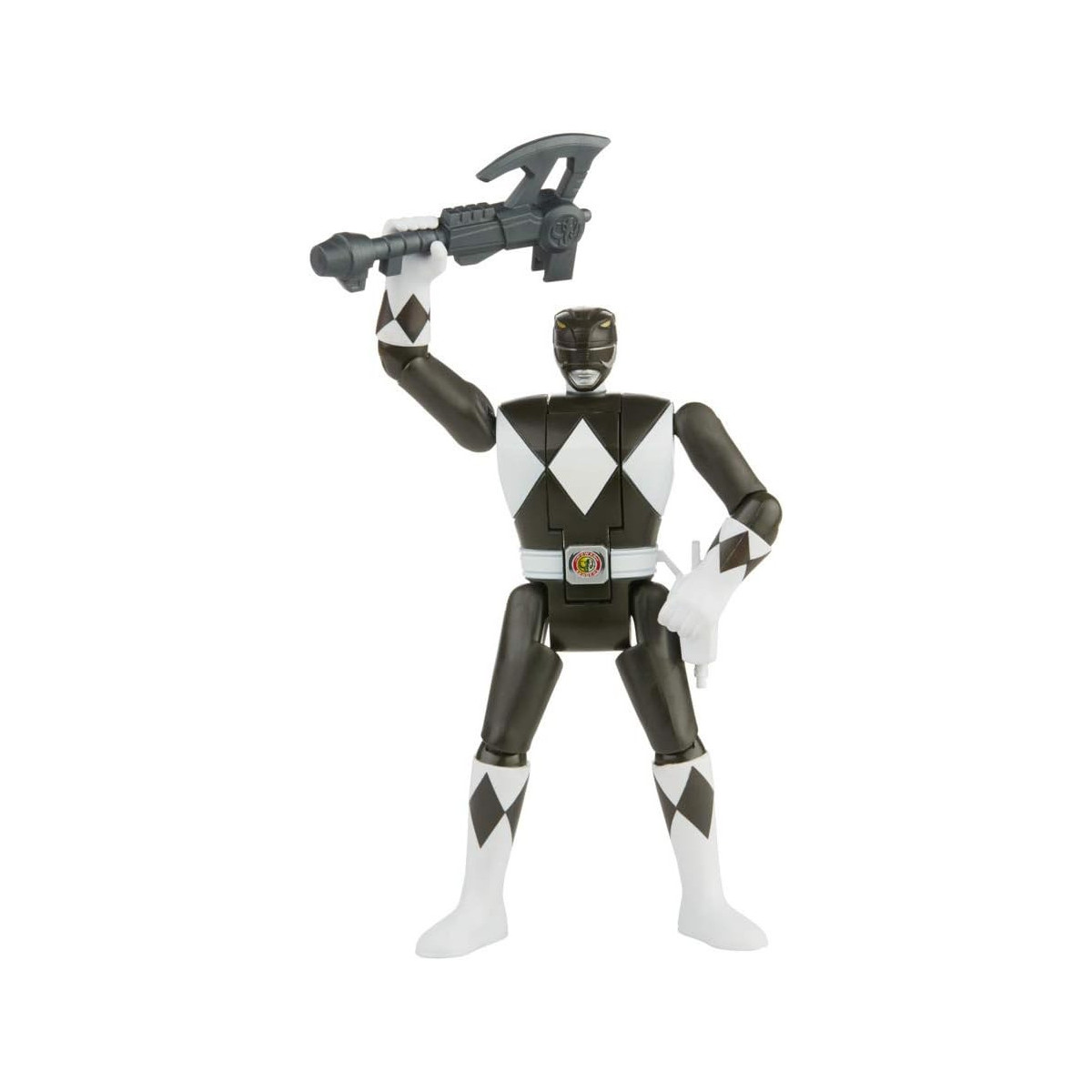 Hasbro - Mighty Morphin Power Rangers - Ranger Schwarz Retro Morphin