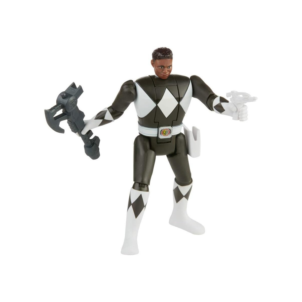 Hasbro - Mighty Morphin Power Rangers - Ranger Schwarz Retro Morphin