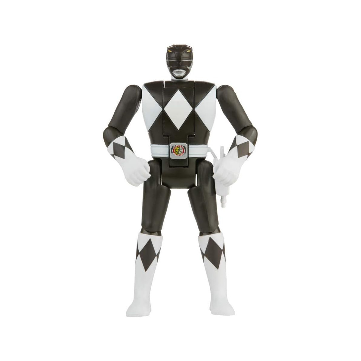 Hasbro - Mighty Morphin Power Rangers - Ranger Schwarz Retro Morphin