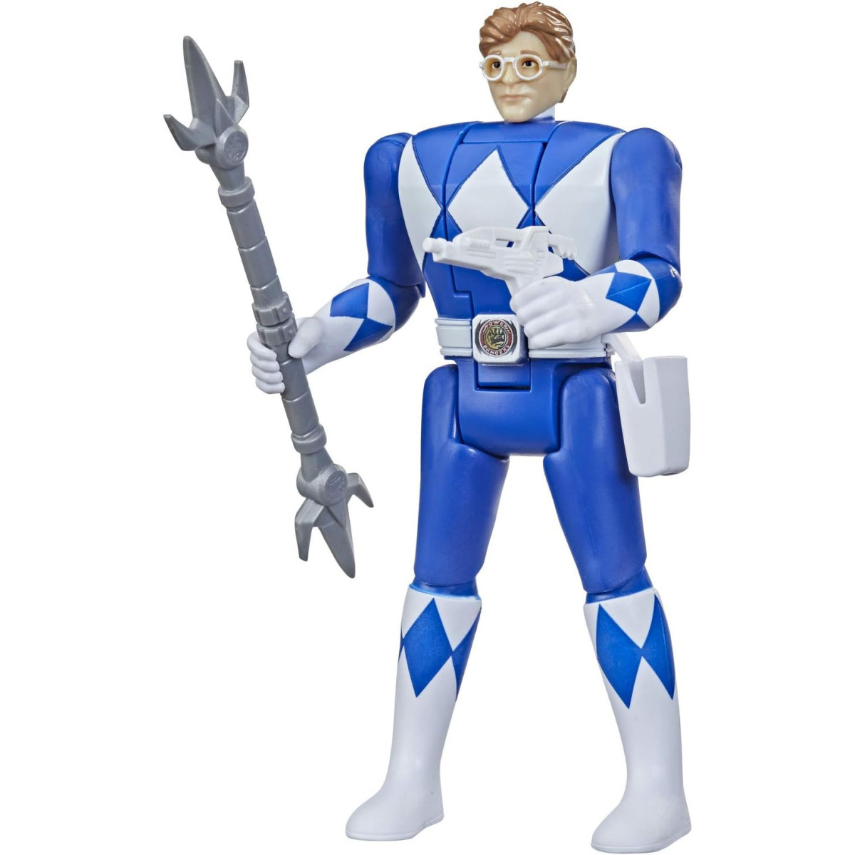 Hasbro - Mighty Morphin Power Rangers - Blauer Ranger Retro Morphin