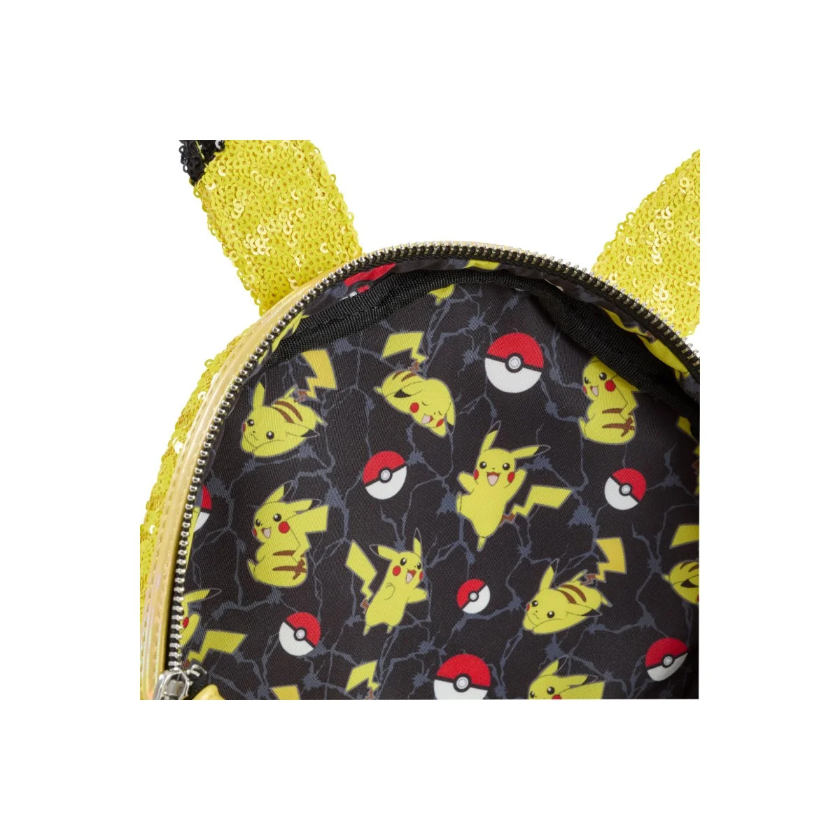Pokemon - Loungefly Mini Rucksack Pikachu Sequin
