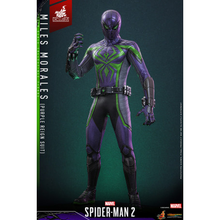 Hot Toys Marvel's Spider-Man 2: Miles Morales (Purple Reign Suit) Video Game Masterpiece 1/6