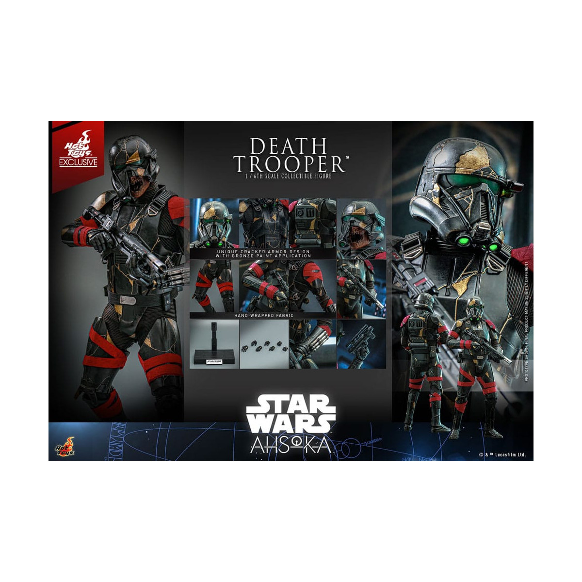 Hot Toys - Death Trooper Exclusive TM 1/6 - Star Wars Ahsoka