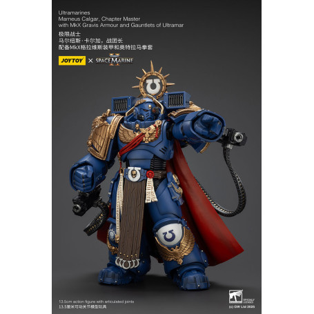 Joytoy - Space Marines II - Marneus Calgar, Chapter Master mit MkX Gravis Armour und Gauntlets of Ultramar