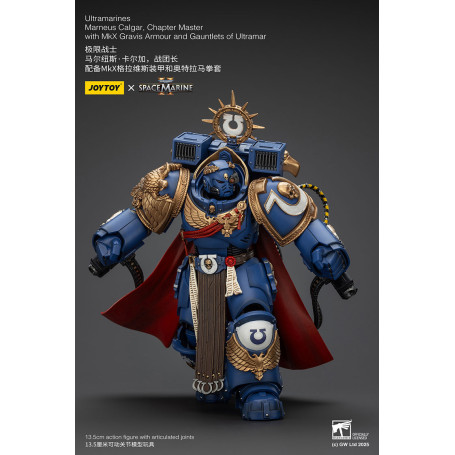 Joytoy - Space Marines II - Marneus Calgar, Chapter Master mit MkX Gravis Armour und Gauntlets of Ultramar