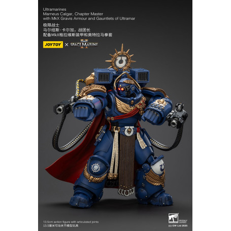 Joytoy - Space Marines II - Marneus Calgar, Chapter Master mit MkX Gravis Armour und Gauntlets of Ultramar