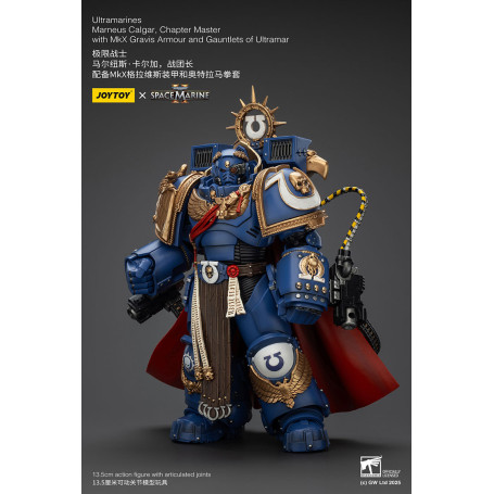 Joytoy - Space Marines II - Marneus Calgar, Chapter Master mit MkX Gravis Armour und Gauntlets of Ultramar