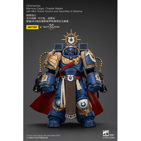Joytoy - Space Marines II - Marneus Calgar, Chapter Master mit MkX Gravis Armour und Gauntlets of Ultramar