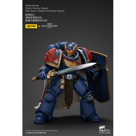 Joytoy - Space Marines II - Ultramarines Victrix Honour Guard with Storm Shield And Power Sword