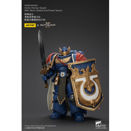 Joytoy - Space Marines II - Ultramarines Victrix Honour Guard with Storm Shield And Power Sword