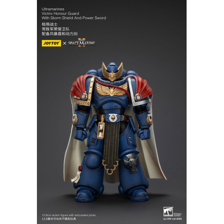 Joytoy - Space Marines II - Ultramarines Victrix Honour Guard with Storm Shield And Power Sword