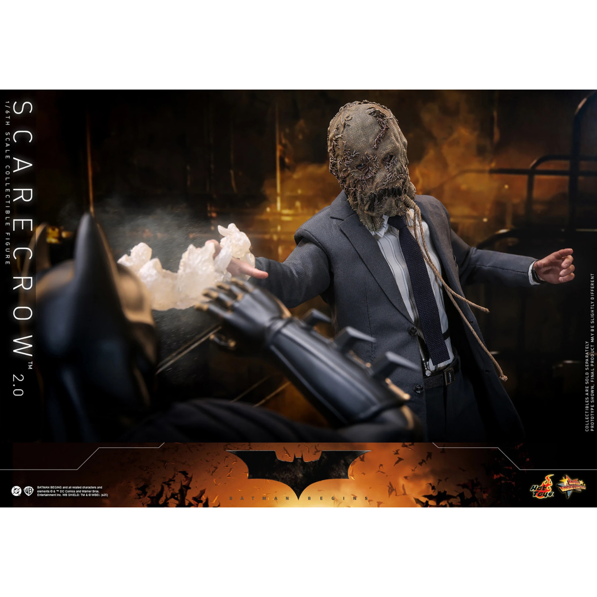 Hot toys Batman Begins - Scarecrow 2.0 MMS 1/6