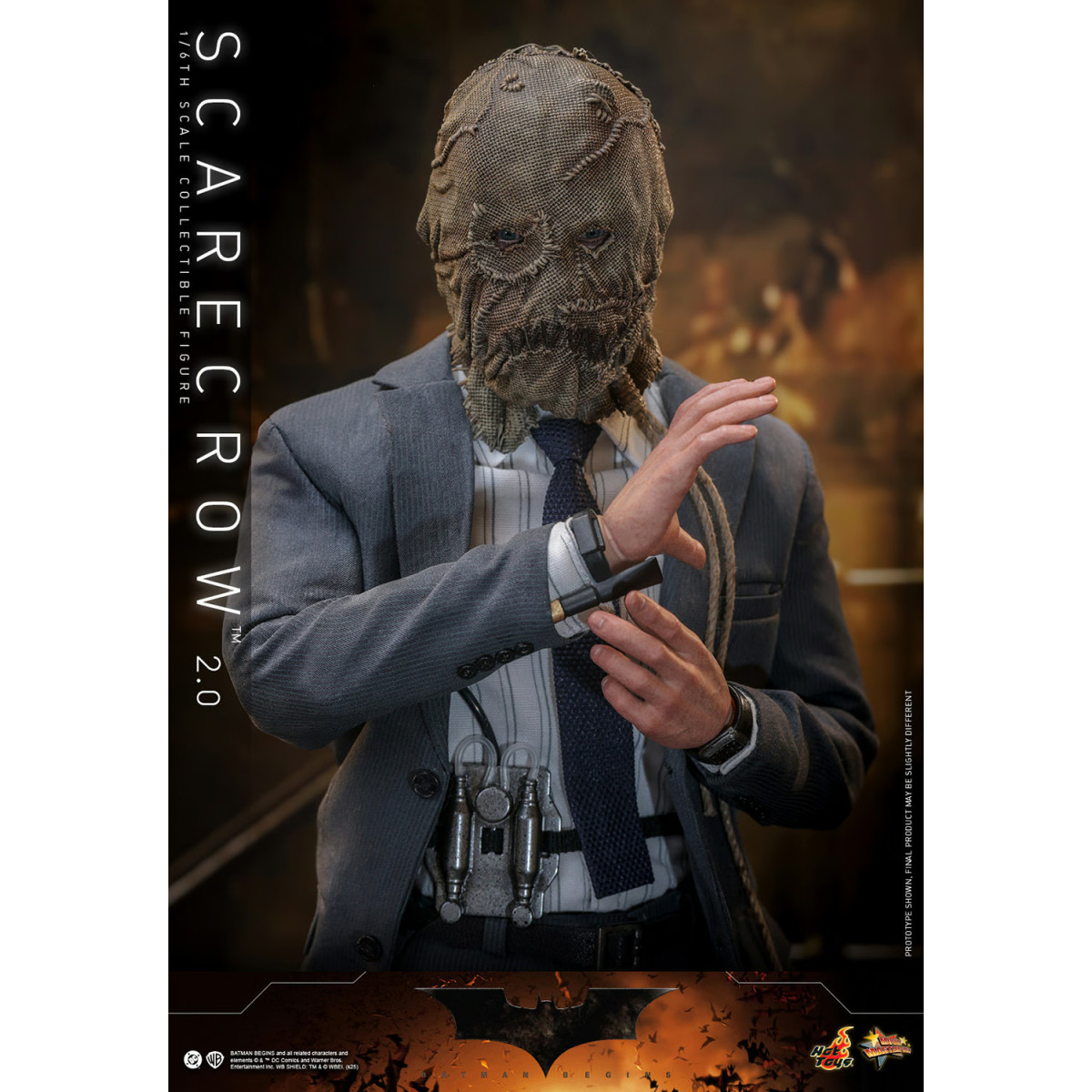 Hot toys Batman Begins - Scarecrow 2.0 MMS 1/6