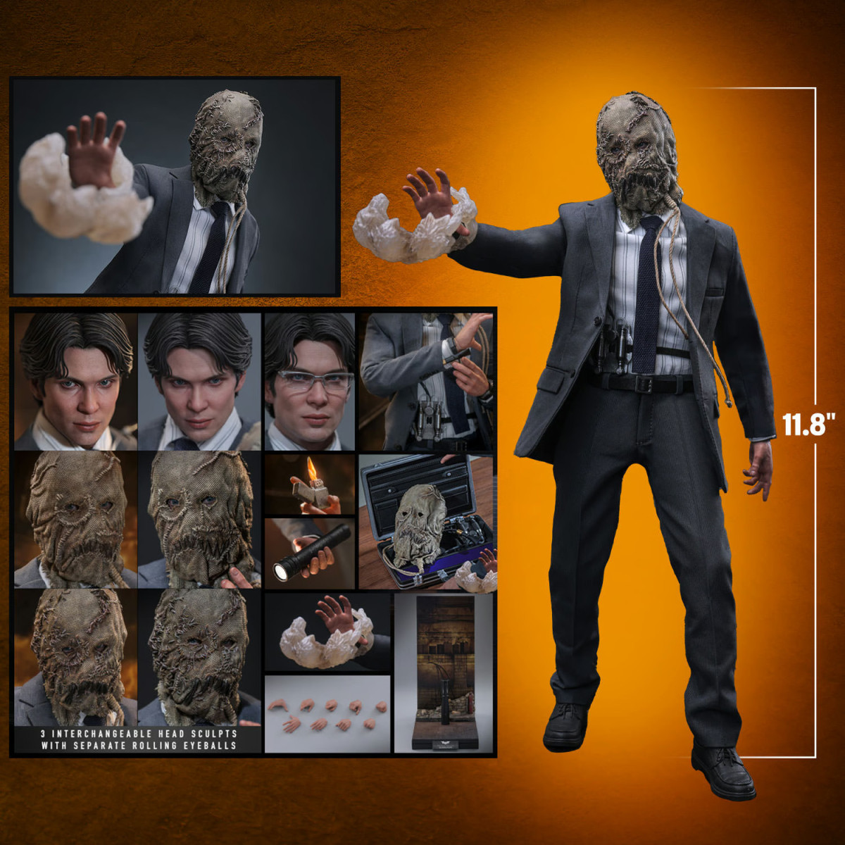 Hot toys Batman Begins - Scarecrow 2.0 MMS 1/6
