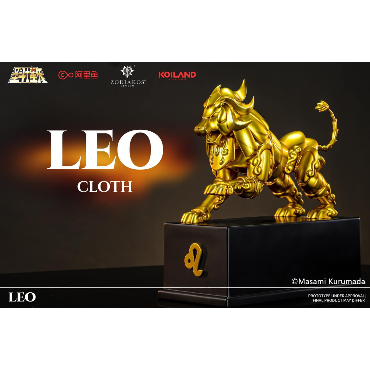 Zodiakos Studio - Leo Cloth - Totem des Löwen 1/6 - Statue Saint Seiya - die Ritter des Zodiakus