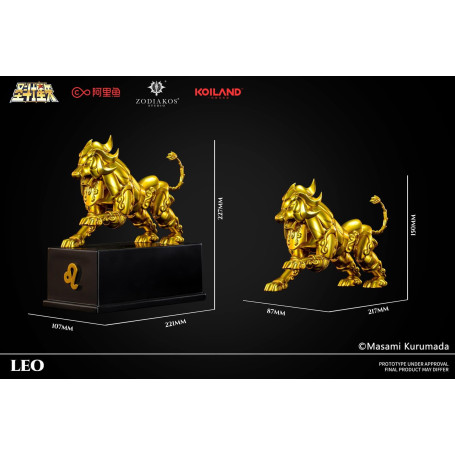 Zodiakos Studio - Leo Cloth - Totem des Löwen 1/6 - Statue Saint Seiya - die Ritter des Zodiakus