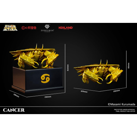 Zodiakos Studio - Cancer Cloth - Totem des Krebses 1/6 - Statue Saint Seiya - die Ritter des Zodiakus