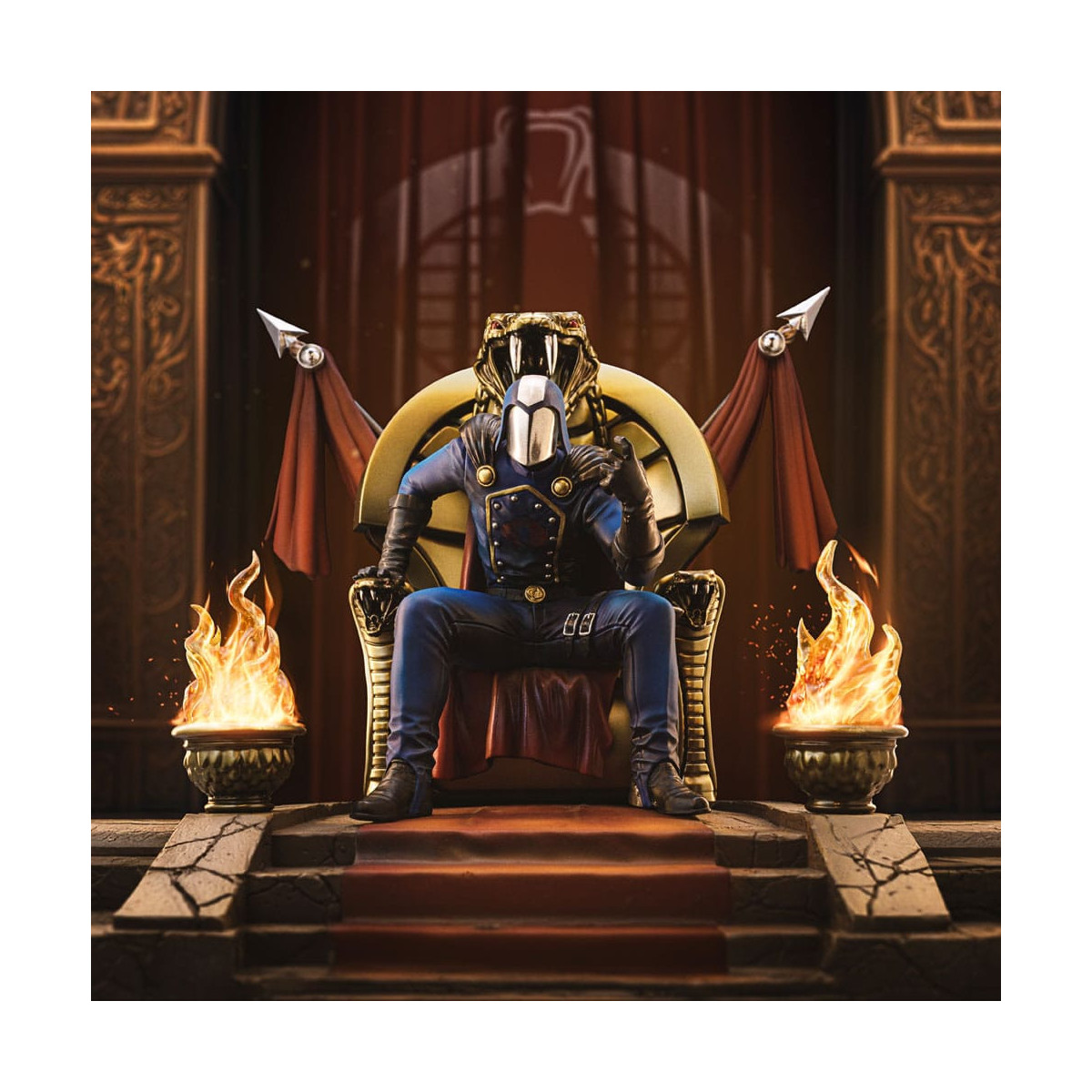 Iron Studios G.I.Joe - Cobra Commander BDS Art Scale 1/10