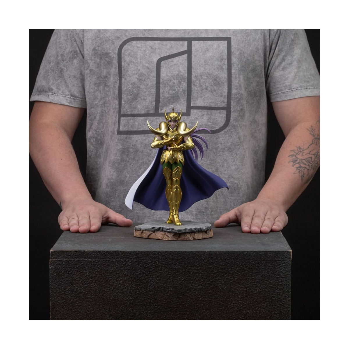 Iron Studios - Saint Seiya - Aries Mu BDS Art Scale 1/10 - Die Ritter des Zodiakus