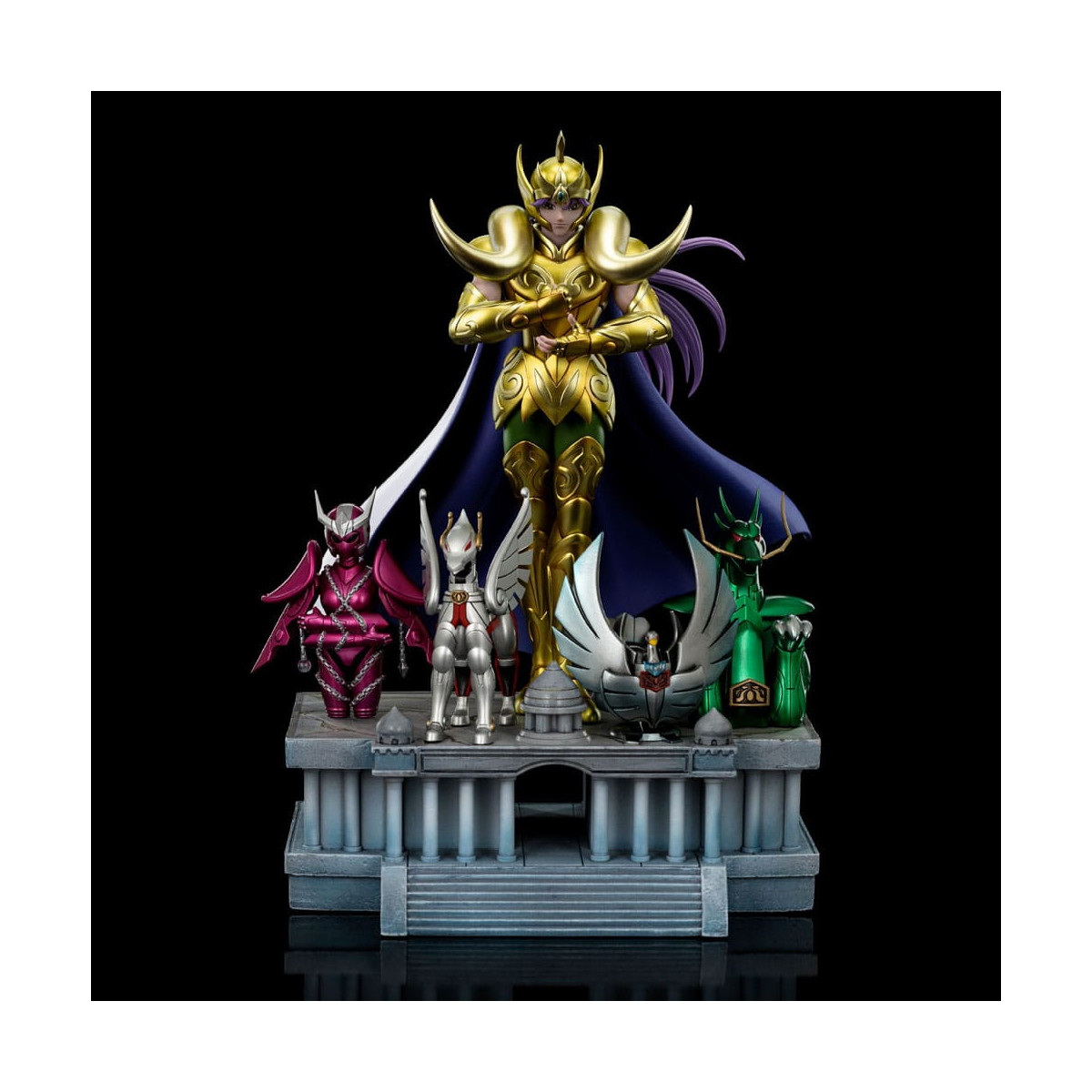 Iron Studios - Saint Seiya - Aries Mu Deluxe Art Scale 1/10 - Die Ritter des Zodiakus
