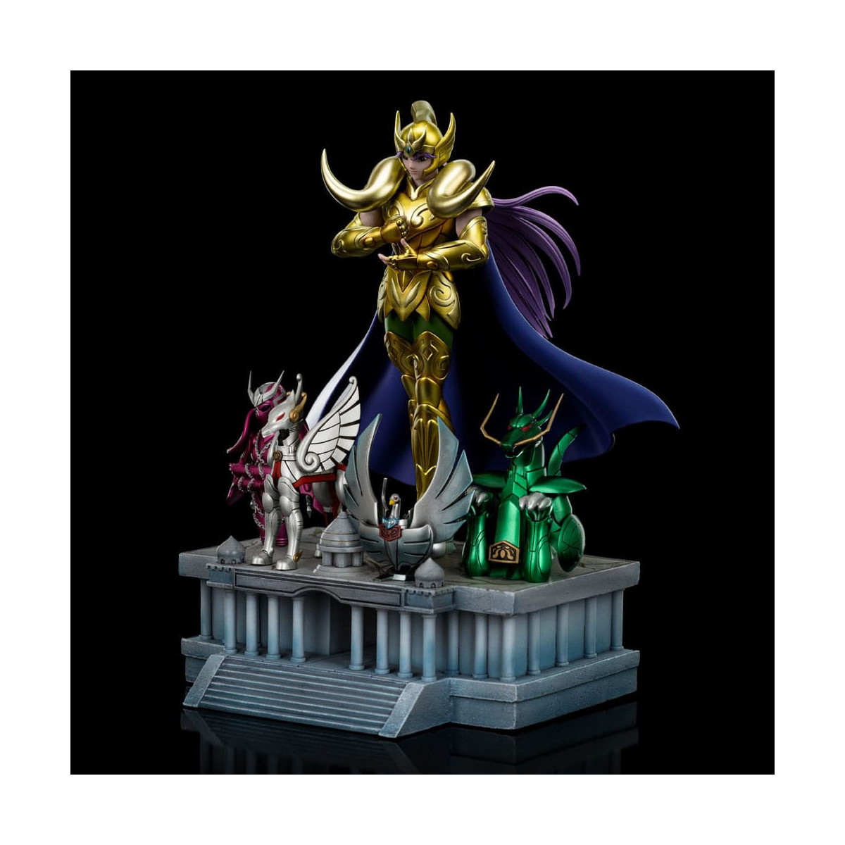 Iron Studios - Saint Seiya - Aries Mu Deluxe Art Scale 1/10 - Die Ritter des Zodiakus