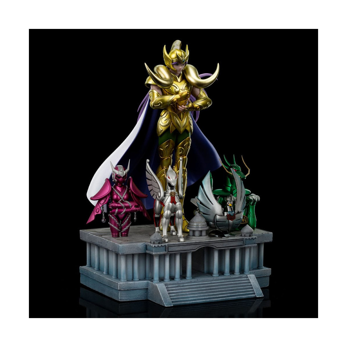 Iron Studios - Saint Seiya - Aries Mu Deluxe Art Scale 1/10 - Die Ritter des Zodiakus
