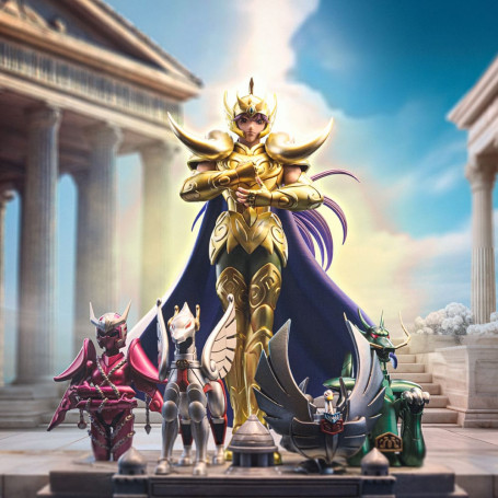 Iron Studios - Saint Seiya - Aries Mu Deluxe Art Scale 1/10 - Die Ritter des Zodiakus