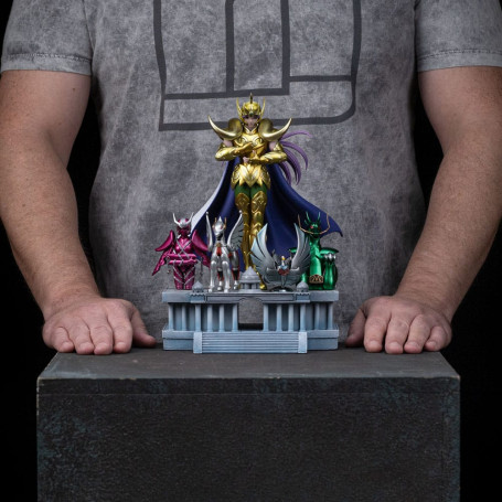 Iron Studios - Saint Seiya - Aries Mu Deluxe Art Scale 1/10 - Die Ritter des Zodiakus