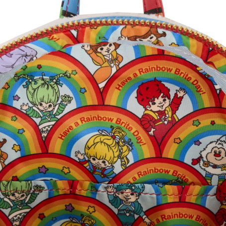 Loungefly Mini Rucksack TWINK - Rainbow Brite - Blondine im Regenbogenland
