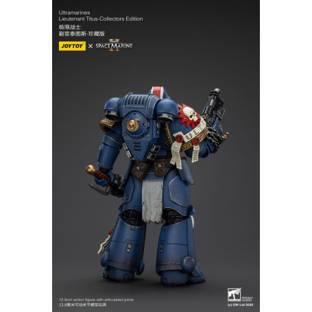 JoyToy - Space Marines II - Ultramarines Lieutenant Titus Collectors Edition 1/18 - Warhammer 40000