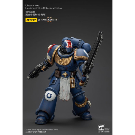 JoyToy - Space Marines II - Ultramarines Lieutenant Titus Collectors Edition 1/18 - Warhammer 40000