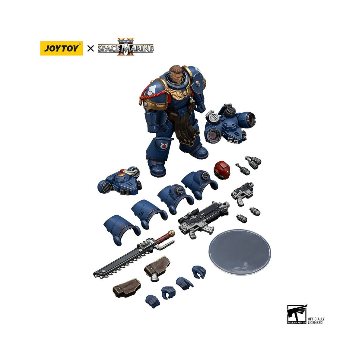 JoyToy - Space Marines II - Ultramarines Sergeant Gadriel Collectors Edition 1/18 - Warhammer 40000
