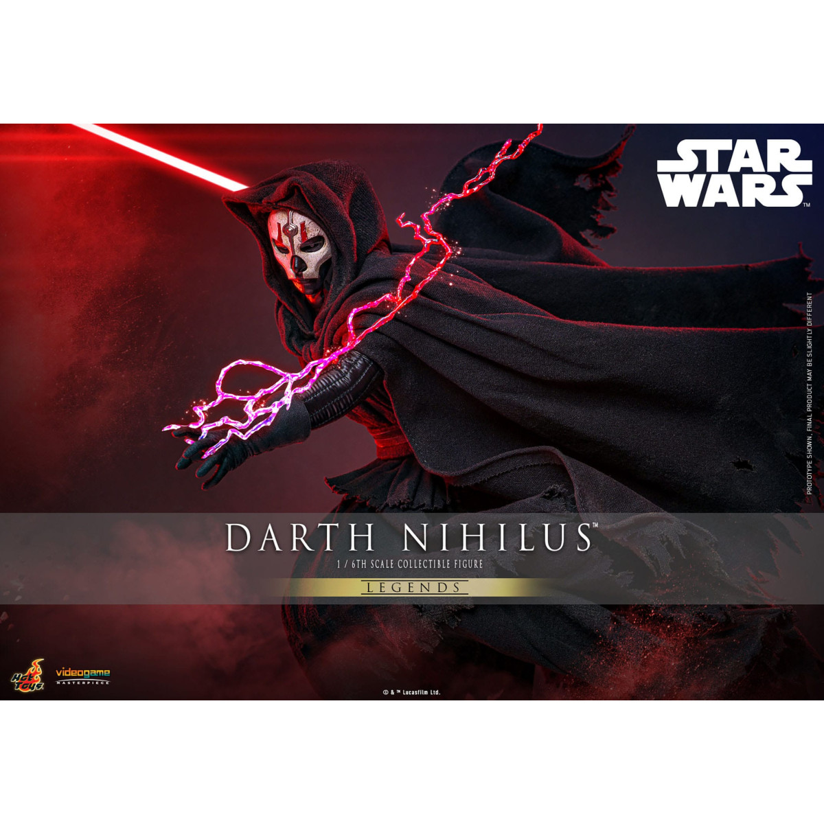 Hot Toys Star Wars Legends - Darth Malgus Videogame Masterpiece 1/6