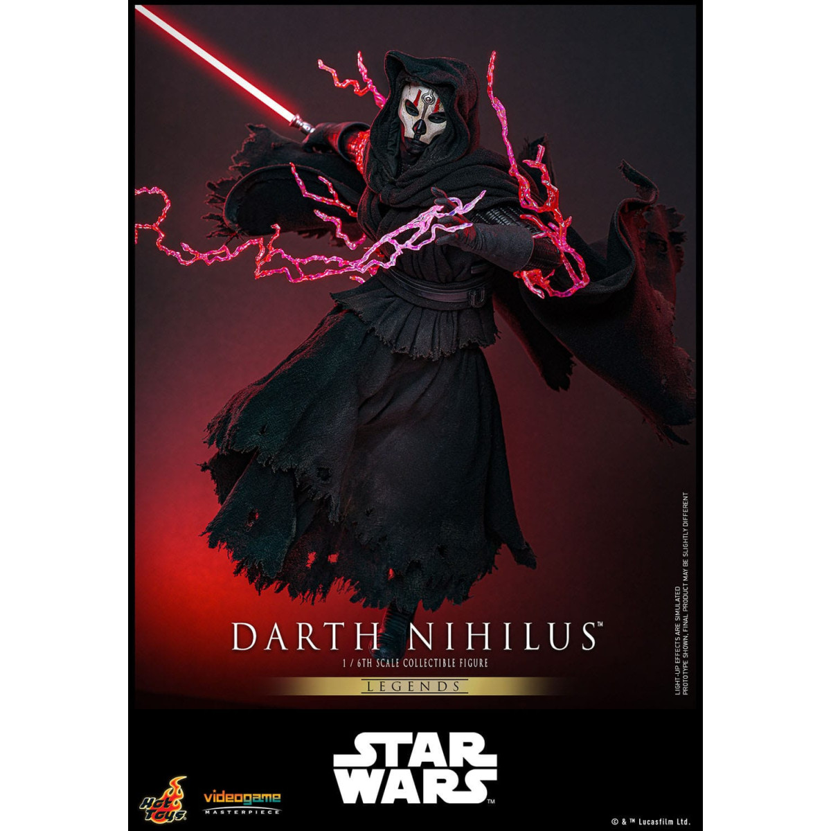 Hot Toys Star Wars Legends - Darth Malgus Videogame Masterpiece 1/6