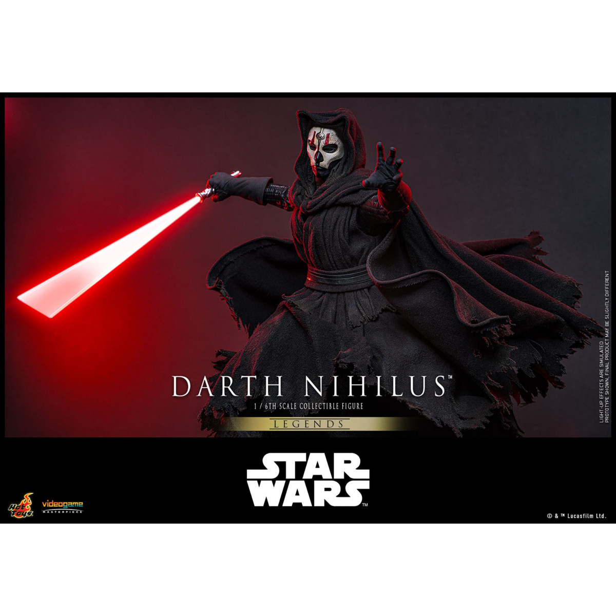 Hot Toys Star Wars Legends - Darth Malgus Videogame Masterpiece 1/6