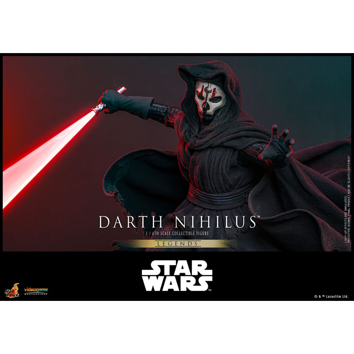 Hot Toys Star Wars Legends - Darth Malgus Videogame Masterpiece 1/6