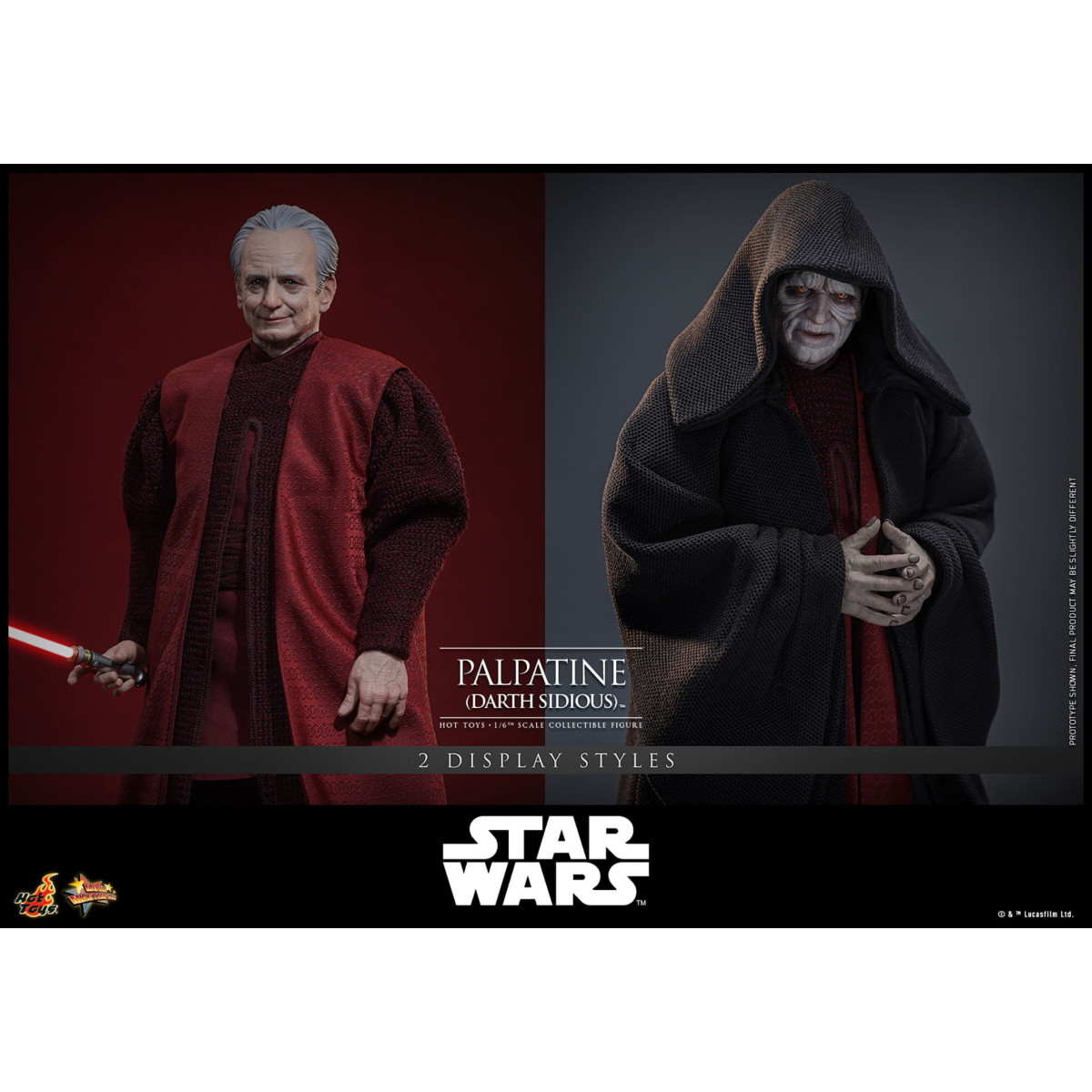 Hot Toys Star Wars Actionfigur 1/6 Darth Nihilus 31 cm